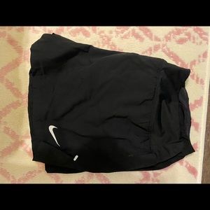 Large Nike running shorts